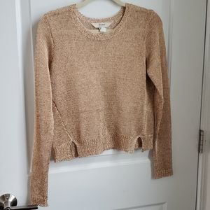 Rose gold sweater
